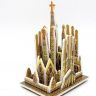 Junfa 168-C13 Пазл "Достопримечательности мира", в ассортименте