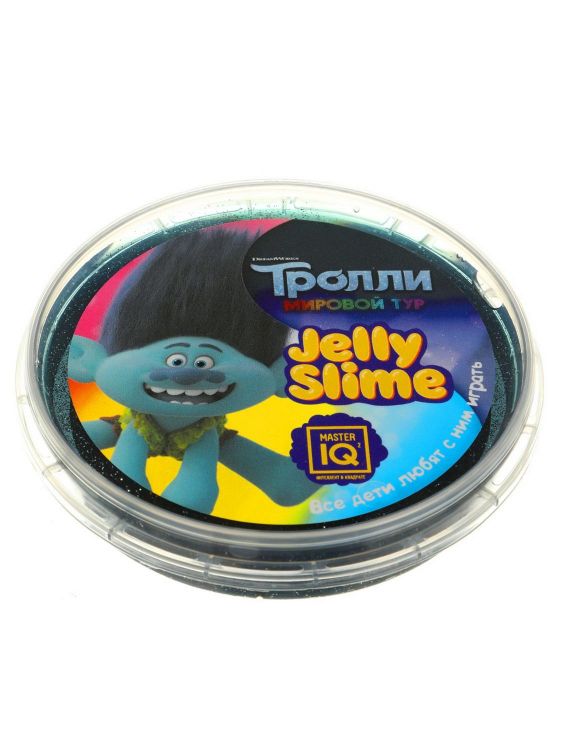 Master IQ N63 Слайм Master IQ Jelly Slime Тролли фиолетовый , в шайбе, готовый