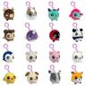 Beverly Hills Teddy Bear Co. SQS00657 Squeezamals (Скуизамалс) S1, фигурки животных с карабином, 6,5 см