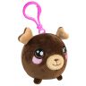 Beverly Hills Teddy Bear Co. SQS00657 Squeezamals (Скуизамалс) S1, фигурки животных с карабином, 6,5 см