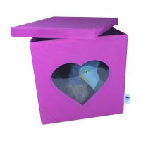 Store It 750022 Контейнер для хранения с крышкой и прозрачным окном Сердце, 30х30х30 см