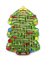 Woodlandtoys 148106 Головоломка Woodlandtoys Лабиринт с шариками Елка 15*10 см