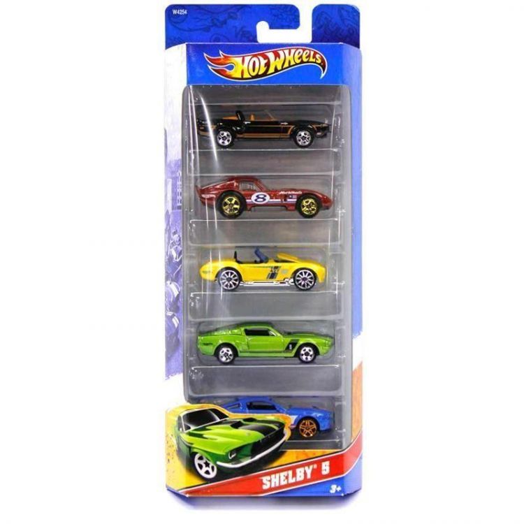 Mattel 1806 Хот Вилс Подарочный набор из 5 машинок