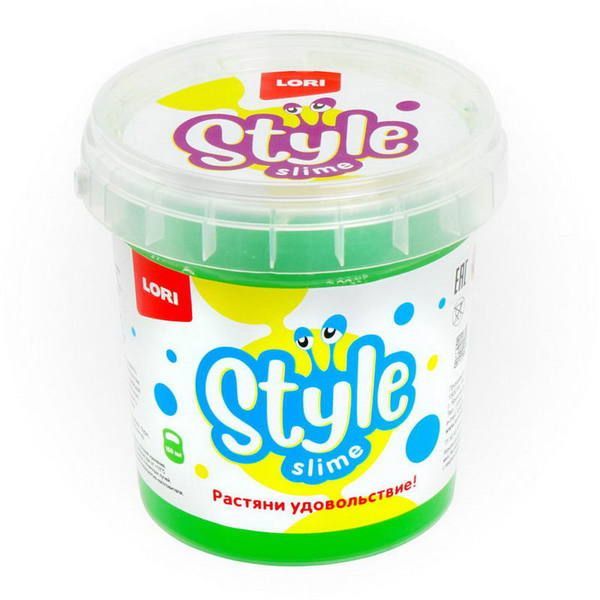 LORI Сл-003 STYLE SLIME классический "Зеленый с ароматом яблока", 150мл. LORI Сл-003 STYLE SLIME классический "Зеленый с ароматом яблока", 150мл.