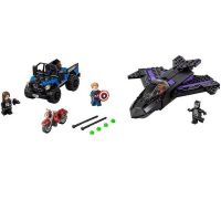 Конструктор Lego Marvel Преследование Чёрной Пантеры 76047