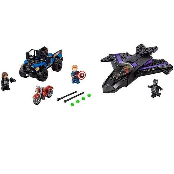 Конструктор Lego Marvel Преследование Чёрной Пантеры 76047