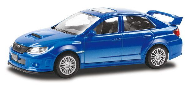 RMZ City 444006 Машина металлическая Subaru WRX STI, 1:43, цвет синий