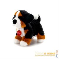 Trudi 22352 Мягкая игрушка Бернская овчарка Брюс, сидячий, 42 см