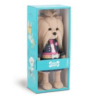Orange Toys LD045 Lucky Doggy Мягкая игрушка Собачка Lucky Yoyo: Джинсовая фантазия, 25 см