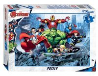 СТЕП ПАЗЛ 91164 Пазл Marvel "Мстители - 3", 35 деталей