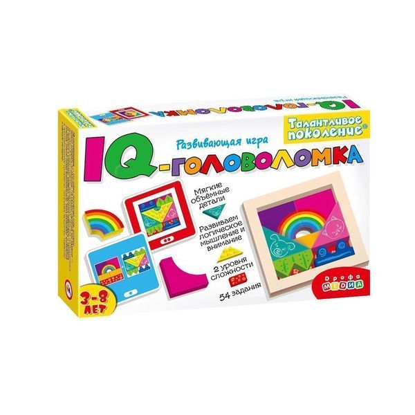 Дрофа-Медиа 3826 Головоломка. Талантливое поколение. IQ-головоломка Дрофа-Медиа 3826 Головоломка. Талантливое поколение. IQ-головоломка