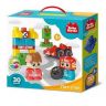 Десятое королевство 03909ДК Baby Blocks Конструктор пластиковый "Пит-стоп", 30 деталей