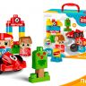 Десятое королевство 03909ДК Baby Blocks Конструктор пластиковый "Пит-стоп", 30 деталей