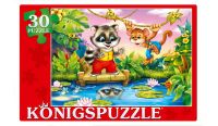 Konigspuzzle ПК30-9991 Пазл Крошка Енот, 30 элементов