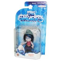 Jakks 53944 Фигурка Смурфика на шарнирах с аксессуаром Векси, 7 см