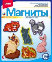 ЛОРИ М-064 Фигурки на магнитах "Домашние кошки"