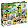 Lego Duplo Town 10933 Конструктор Лего Дупло Город Башенный кран на стройке, 123 детали