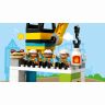 Lego Duplo Town 10933 Конструктор Лего Дупло Город Башенный кран на стройке, 123 детали