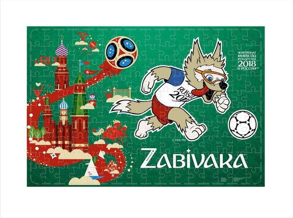 ORIGAMI 03825 Пазл ЧМ 2018 Забивака Я забью, 160 деталей