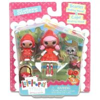 Lalaloopsy Mini 520481 Кукла Лалалупси мини Сестрички Красная шапочка