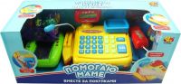 AB-Toys PT-00066 Помогаю маме Касса со звуком, в наборе с продуктами и аксессуарами