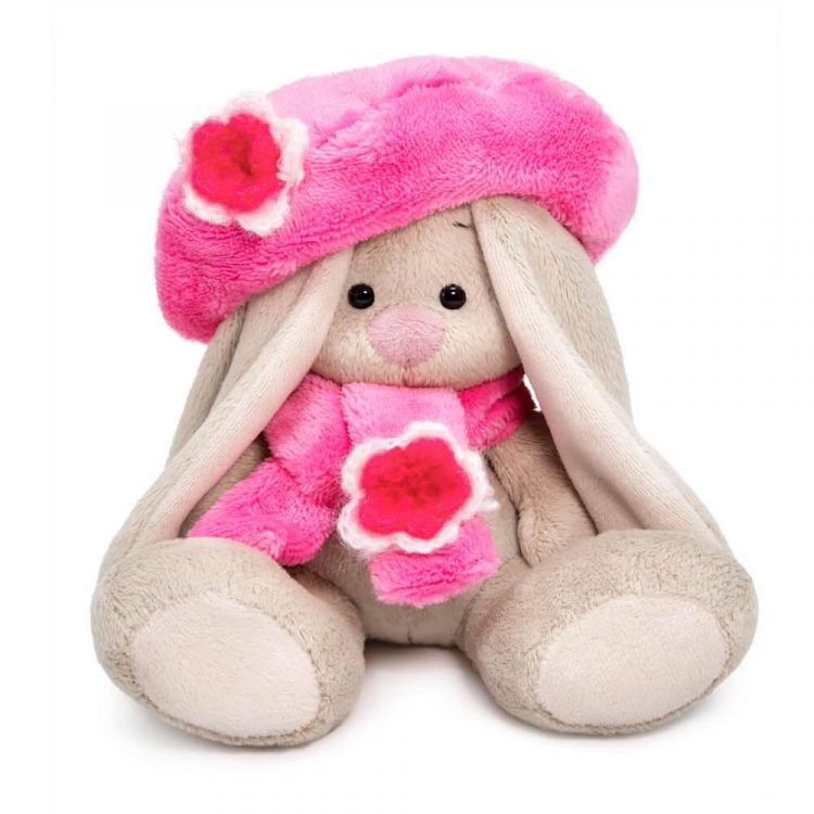 BUDI BASA SidX-497 Мягкая игрушка BUDI BASA Зайка Ми в берете и шарфике (малыш)