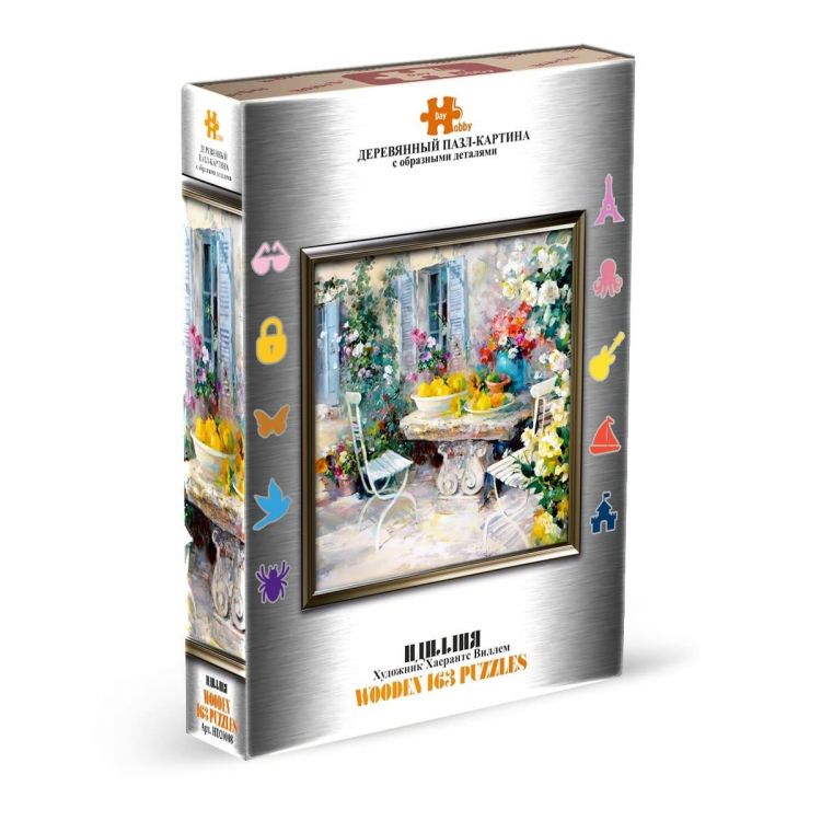 Hobby Day HD20008 Пазл-картина Hobby Day Идиллия 100 элементов, контурный