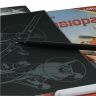Lori Грд-044 Гравюра Самолеты большая с эффектом золото,  Дасти и Эль Чупакабра