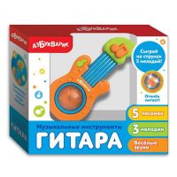 АЗБУКВАРИК 28207-7 Игрушка музыкальная "Гитара"