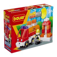 Bauer 738b Конструктор Bauer Fireman пожарная машина с цистерной