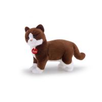 Trudi 21035 Мягкая игрушка коричневый кот Джильдо, 28 см