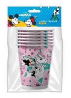 ND Play 299225 Набор бумажных стаканов ND Play Minnie Mouse, розовые - 3, 250 мл 6 штук
