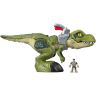 Mattel GBN14 Jurassic World Фигурка Imaginext Большой динозавр тиранозавр Рекс, 35х40 см