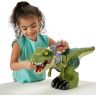 Mattel GBN14 Jurassic World Фигурка Imaginext Большой динозавр тиранозавр Рекс, 35х40 см