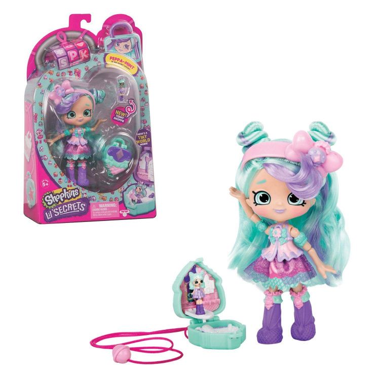 Moose 56939 Shopkins Lil’ Secrets Кукла Шоппис Пеппа Минт
