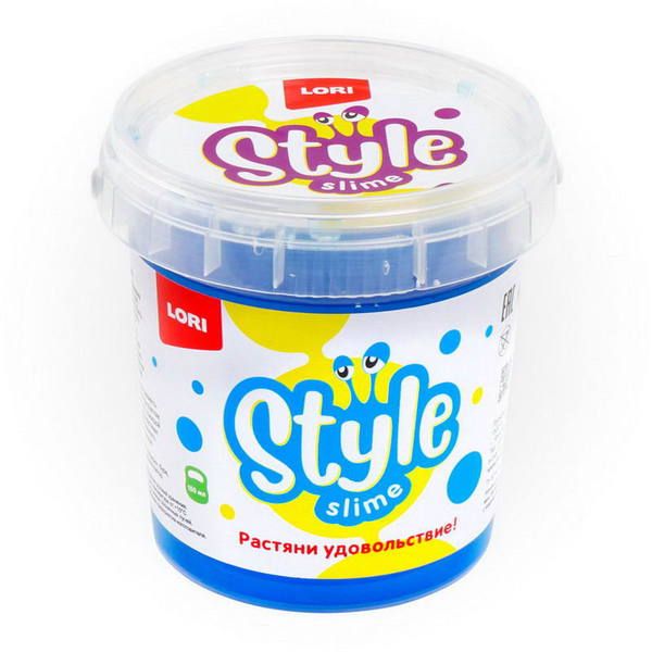 LORI Сл-004 STYLE SLIME классический "Лазурный с ароматом тутти-фрутти", 150мл. LORI Сл-004 STYLE SLIME классический "Лазурный с ароматом тутти-фрутти", 150мл.