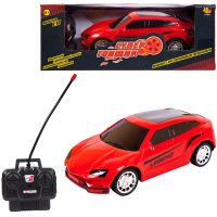 ABtoys (АБтойс) C-00359/красная Машинка на радиоуправлении Abtoys Супер Гонщик, красная