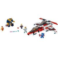 Конструктор Lego Marvel Реактивный самолёт Мстителей: космическая миссия 76049