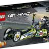 Lego Technic 42103 Конструктор Лего Техник 2 в 1  Драгстер, 225 деталей