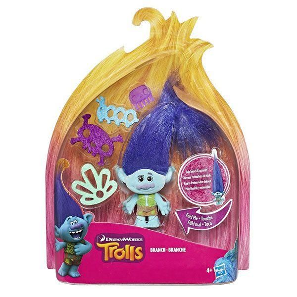 Hasbro C1300 Тролли с супер длинными поднимающимися волосами, Цветан