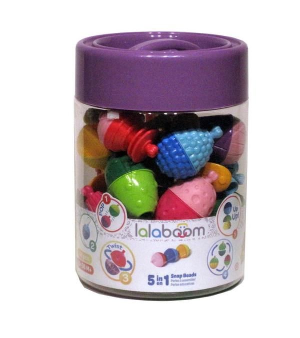 Lalaboom BL400 Игрушка развивающая Лалабум, 48 предметов