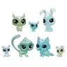 Hasbro E5490 LPS Набор из 7 коллекционных питомцев "Холодное царство", зеленые