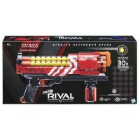 Hasbro B8235 Nerf Бластер Нёрф Райвл "Артемис" XVII-3000 с шариками, команда красных