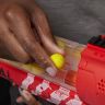 Hasbro B8235 Nerf Бластер Нёрф Райвл "Артемис" XVII-3000 с шариками, команда красных