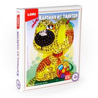 Lori Ап-034 Картина из пайеток Игривый щенок