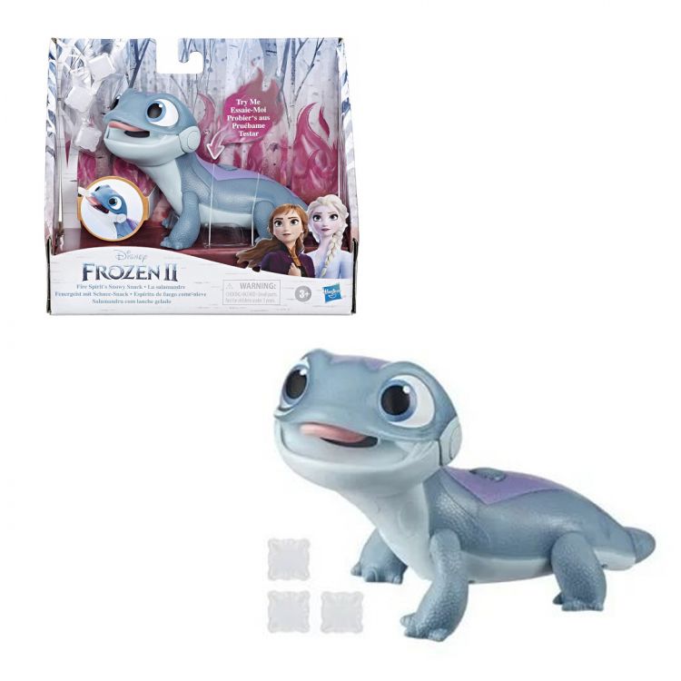 Hasbro E8568 Холодное сердце 2 Интерактивная фигурка Саламандра Бруни, 18 см
