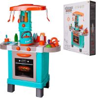 ABtoys (АБтойс) PT-01583 Игровой набор Abtoys Помогаю Маме Кухня многофункциональная, розовая