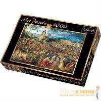 Trefl 10292 Арт-пазл - Путь на Голгофу, Питер Брейгель, 1 000 деталей