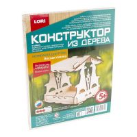LORI Фн-016 Набор для творчества LORI Конструктор из дерева Кормушка для птиц Лесная сказка