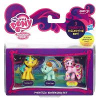 Hasbro A6688 My Little Pony Мини-набор из 3 пони - Snailsquirm, Snipsy Snap, Rainbowfied Pinkie Pie